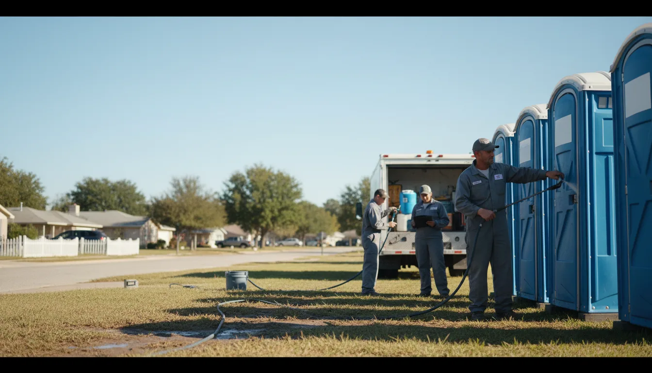 Long-Term Portable Toilet Rental in Menifee, AR near me